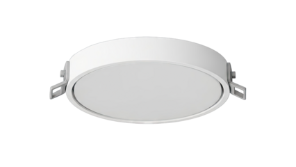 White Recessed Ceiling Light Fixture