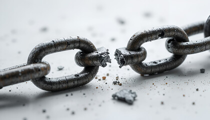 Obraz premium close up of a chain