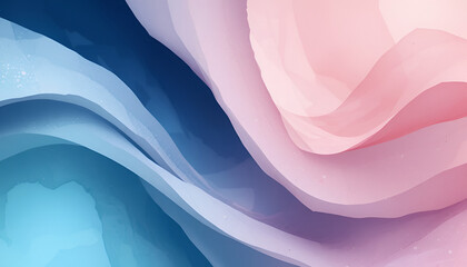 Modern abstract graphic wallpaper, clean minimalist design, smooth gradients, soft color palette, balanced composition, high resolution 4K, vector-inspired look, subtle depth, professional commercial 