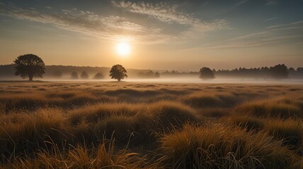 sunrise in the morning