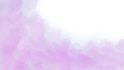 Fototapeta premium Abstract Pink and Blue Watercolor Texture and Minimal Dreamy Pastel Cloud Soft Pastel Watercolor Background