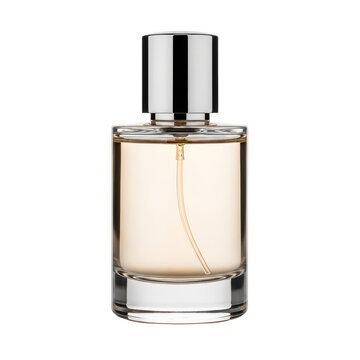 Elegant perfume bottle isolated on transparent background isolated on transparent background