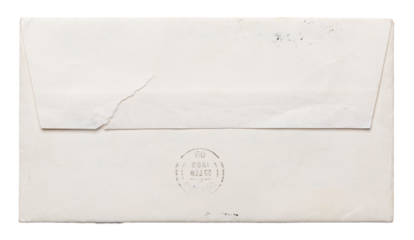 vintage antique postal and mail, envelope, grunge paper design png isolated on transparent background