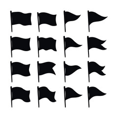 Flag Vector Icon &ndash; Simple Flat National Flag Symbol Illustration