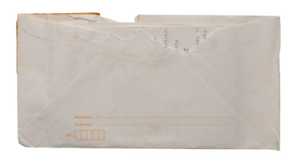 vintage antique postal and mail, envelope, grunge paper design png isolated on transparent background