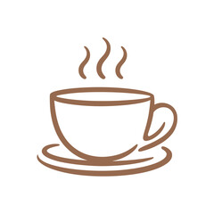 Obraz premium Steaming Cup of Coffee