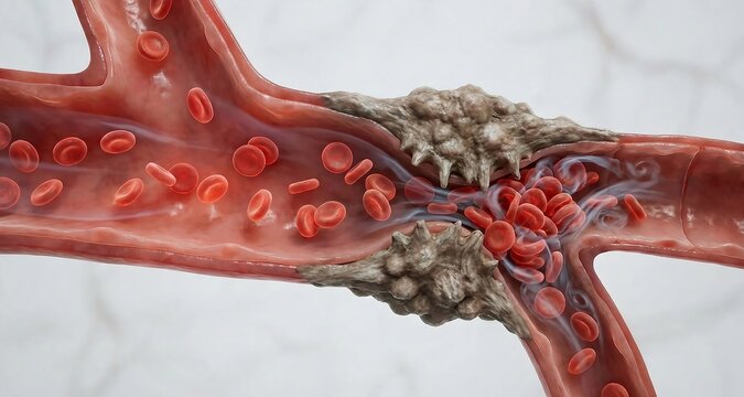 Portal Hypertension Mechanism: Blood Flow Resistance caused by Liver Fibrosis Constriction. 3D Cross-Section Visualization
