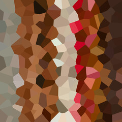 Geometric Earth Color Mosaic Pattern