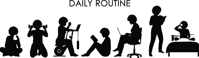 Empowering women celebrating happy women's day with daily routine and equality