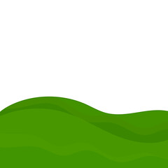 Obraz premium Spring Greenfield Landscape