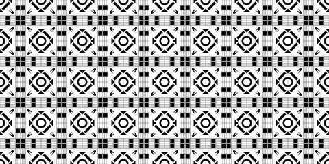 Seamless Transparent Art Deco Geometric Pattern Template