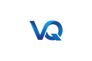 VQ letter vq logo icon
