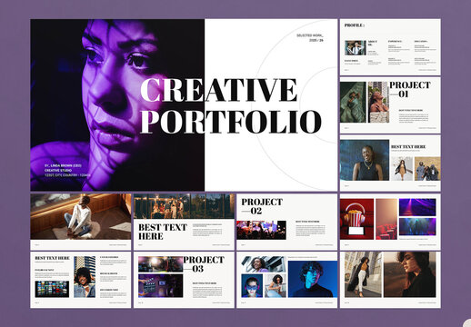 Creative Portfolio Presentation Template
