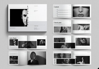 Look Book Template Landscape