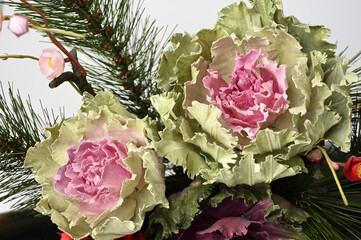 華やかなお正月飾り部分02