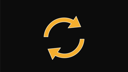 3d graphic of a glowing neon sign symbol glittering golden