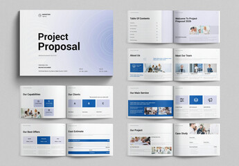 Project Proposal Template Design Layout Landscape