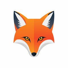 Obraz premium red fox cartoon