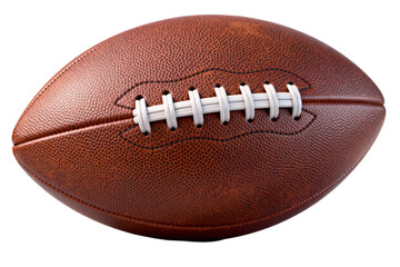 American Football Ball Isolated on White Background