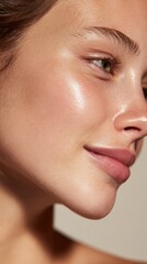 Woman's Face Fictional Character Created By Generative AI