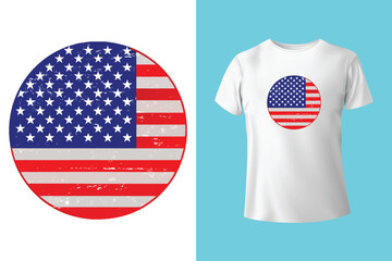 Land of the free because of the brave hand drawn american patriotic quote lettering. 4th of July day related calligraphy. Vector vintage illustration.