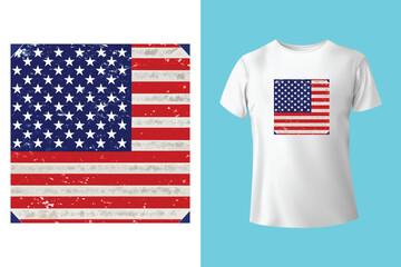 Land of the free because of the brave hand drawn american patriotic quote lettering. 4th of July day related calligraphy. Vector vintage illustration.