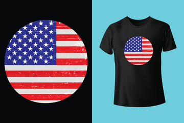 Land of the free because of the brave hand drawn american patriotic quote lettering. 4th of July day related calligraphy. Vector vintage illustration.