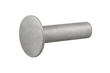 Industrial metal rivet for mechanical assembly