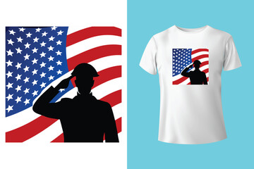 American memorial day t-shirt design, typography design, vector graphic design,