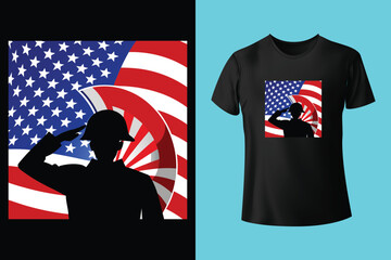 American memorial day t-shirt design, typography design, vector graphic design,