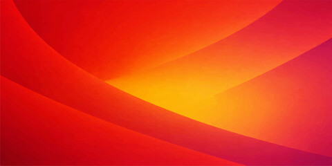 Red abstract background design featuring a vibrant orange and yellow wave pattern with gold gradient lines and a fire energy vector texture for a modern art wallpaper backdrop