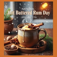Celebrate national hot buttered rum day on january 17th