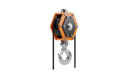 Heavy Duty Pulley Block with Hook