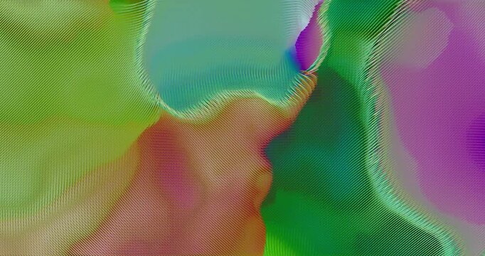 Abstract Animation 3d Rendering in Houdini FX