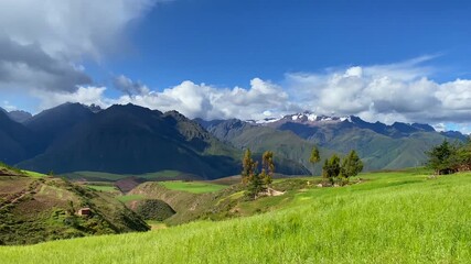Landscape around the archaeological site of Moray