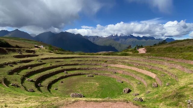 Moray is an archaeological site in Peru