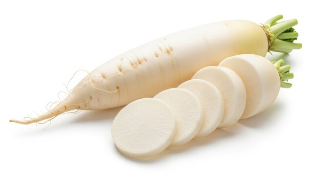 Daikon Radish with Slices