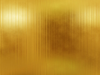 Shiny golden surface with soft vertical streaks and a polished finish.