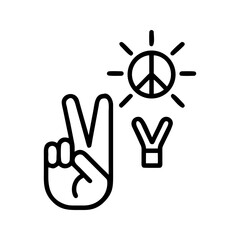 Embrace Tranquility  Creative Peace Day Icons for Every Occasion