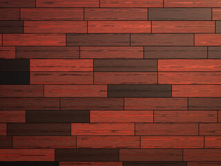 Dark red wooden parquet texture background with rich tone and horizontal layout