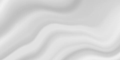 Obraz premium Smooth elegant white silk vector or satin luxury cloth texture background. White gray satin texture that is white silver fabric silk background. Soft shiny creased satin fabric folding texture.