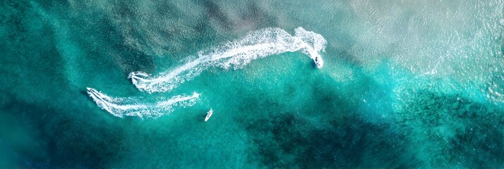 Floating seaside bubble wallpaper image