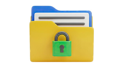 Locked File Folder Icon