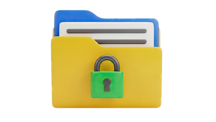 Locked File Folder Icon