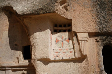 Hallac Monastery in Ortahisar, Nevsehir, Turkiye