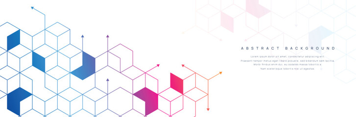 Graphic design element and abstract geometric background.