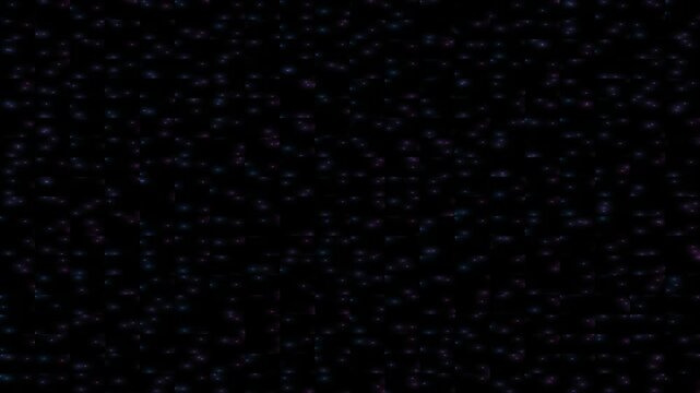 Particle field floating bokeh abstract background 4K seamless loop GPU shader parallax depth motion graphics