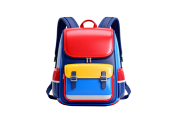 Colorful Kids' School Backpack with Adjustable Straps