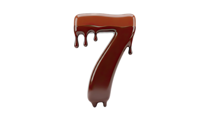 Chocolate Number 7 Dripping
