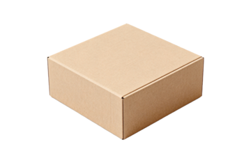 Brown Cardboard Box for Packaging and Shipping
